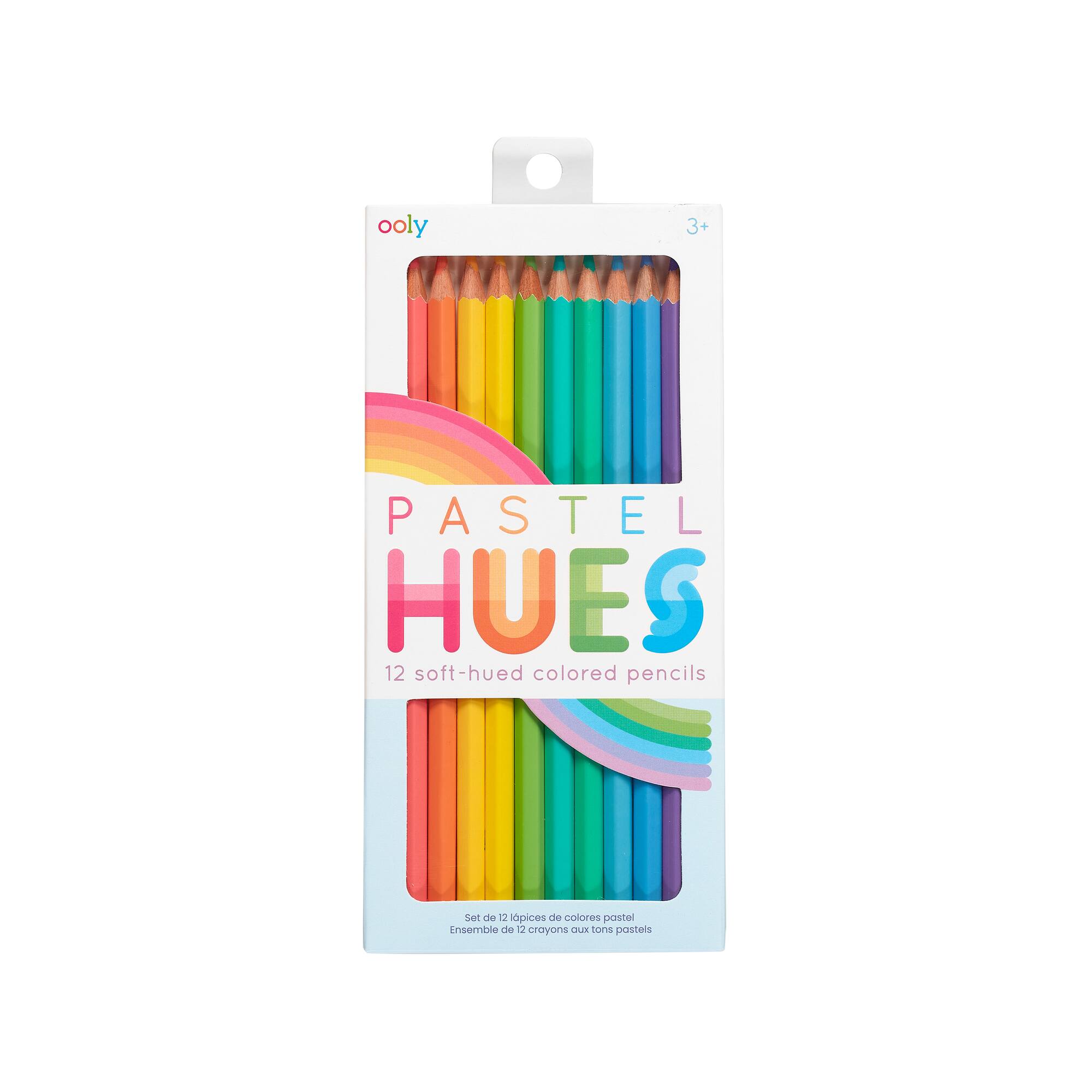 OOLY Pastel Hues Colored Pencils Set, 12ct.